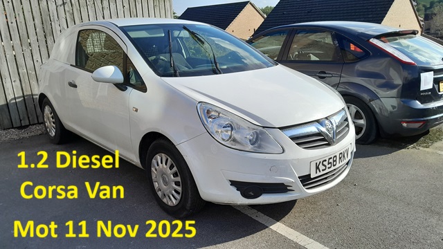 Vauxhall-Corsa 1.2 diesel-Corsa VAN